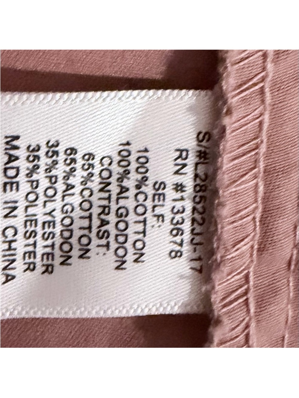 LE3NO Dusty Mauve Hooded Utility Jacket - Picture 6 of 6